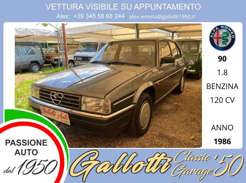 Alfa Romeo 90 03/1986 Usato a Gallarate | Gallotti Auto